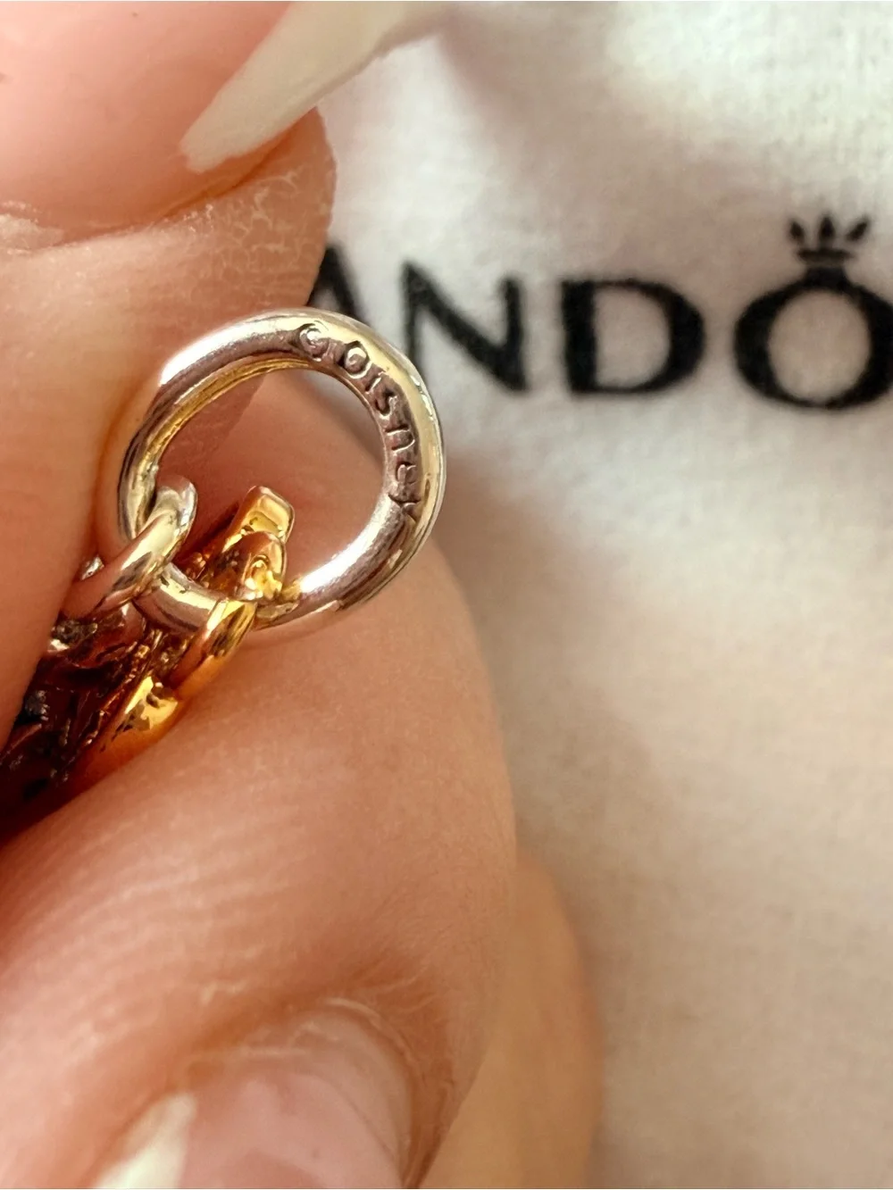 PANDORA DISNEY ARISTOCATS DUCHESS & KITTENS DANGLE CHARM
